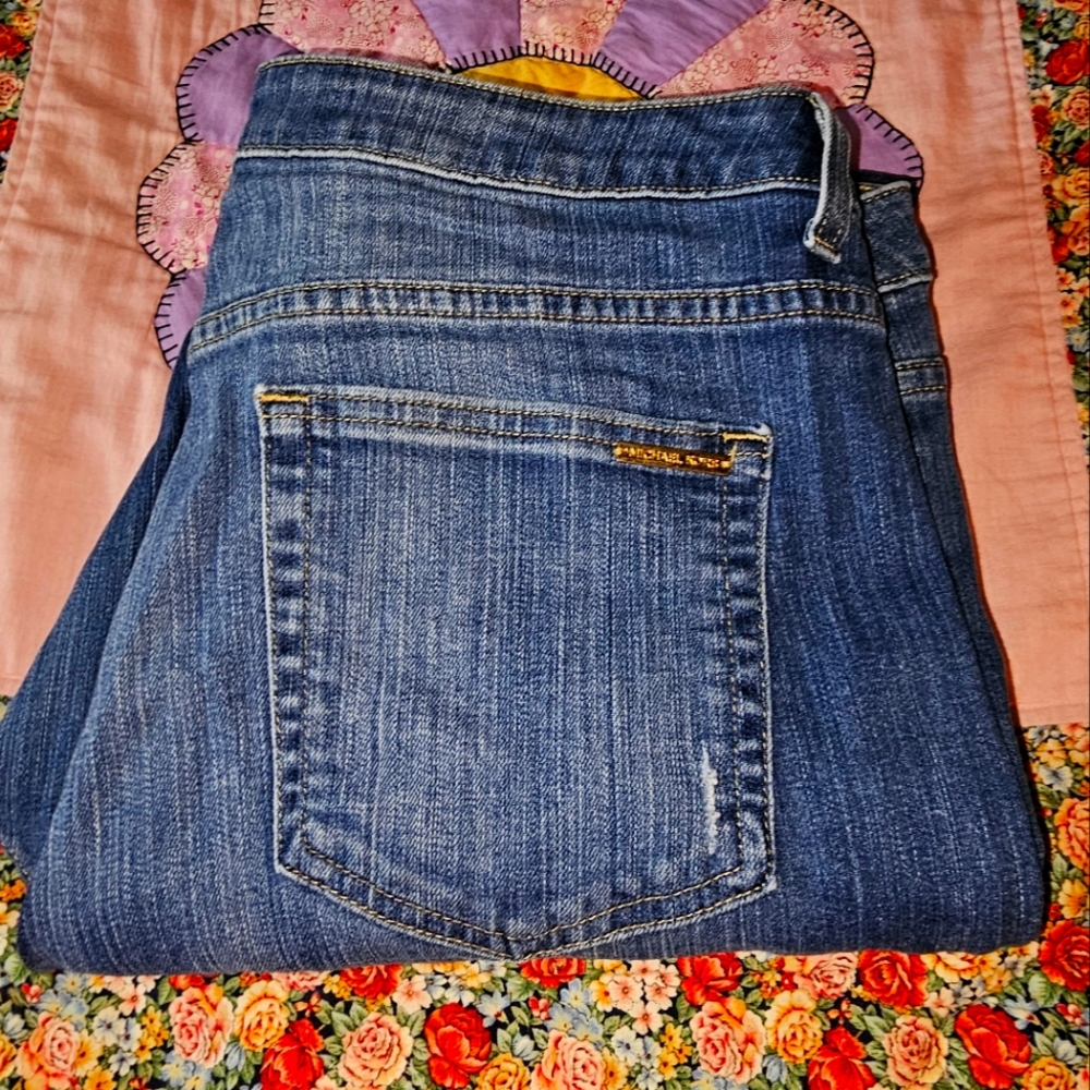 Michael Kors distressed/ripped jeans